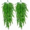 Piante Finte Rampicanti Artificiali Edera Finta Decorazioni Casa Da Esterno/Interno Ed Balconi Di Viti Appese Finto Verde Pareti-2 Confezioni