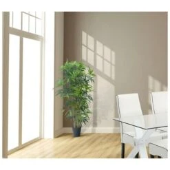 Albero Artificiale BAMBOUSERAIE Tronco Naturale - H 122 Cm -Vendite VIDAXL 59317778 3