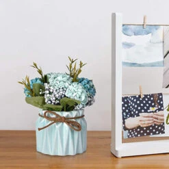 HIASDFLS Simulazione Ortensia Pianta In Vaso Creativo Decorazione Desktop Per La Casa Regalo Di Nozze Blu 8 HIASDFLS Simulazione Ortensia Pianta In Vaso Creativo Decorazione Desktop Per La Casa Regalo Di Nozze Blu -Vendite VIDAXL 59384157 4
