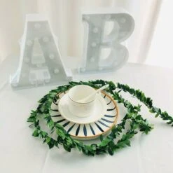 15m Artificiale Foglia Di Edera Minuscole Piante A Foglia Falso Vite Blu Appeso Ghirlanda Verde Fogliame Per La Casa Cucina Giardino Ufficio Decorazione Della Parete Di Nozze -Vendite VIDAXL 63849238 3