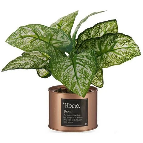 Pianta Decorativa Home Rame Lattina Metallo Plastica (26 X 26 X 26 Cm) 1 Pianta Decorativa Home Rame Lattina Metallo Plastica (26 X 26 X 26 Cm)