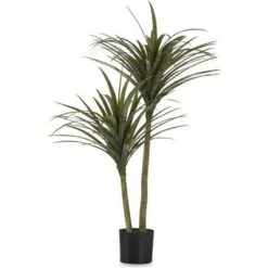 Pianta Decorativa Foglia Stretta Verde Plastica (80 X 150 X 105 Cm)