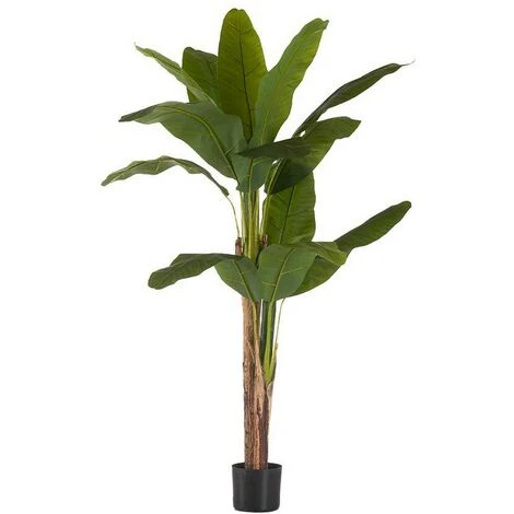 Pianta Decorativa Banano Verde Plastica (80 X 150 X 80 Cm) 1 Pianta Decorativa Banano Verde Plastica (80 X 150 X 80 Cm)
