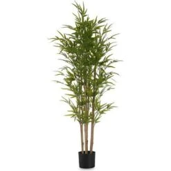 Pianta Decorativa Bambù Verde Plastica (80 X 150 X 80 Cm)