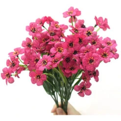 Primavera Viola Fiori Artificiali Fiori Fai Da Te Fotografia Puntelli Fiori Di Seta Decorazione Di Nozze Rose