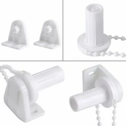 Gruppo Frizione Roller Shade Chain Bead Regolabile Per Shade Curtain Sheer Tube Kit Accessori 17mm Staffa Ruota Frizione Kit Riparazione Puleggia Laterale Alta Qualità 8 Gruppo Frizione Roller Shade Chain Bead Regolabile Per Shade Curtain Sheer Tube Kit Accessori 17mm Staffa Ruota Frizione Kit Riparazione Puleggia Laterale Alta Qualità -Vendite VIDAXL 71379954 4