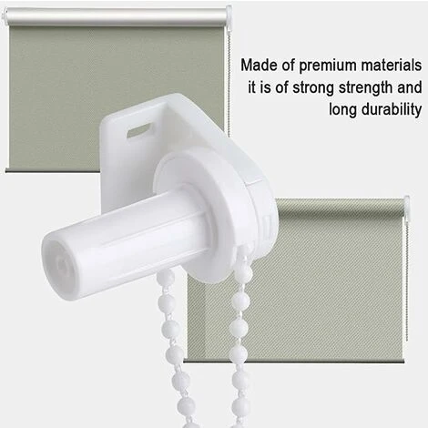 Gruppo Frizione Roller Shade Chain Bead Regolabile Per Shade Curtain Sheer Tube Kit Accessori 17mm Staffa Ruota Frizione Kit Riparazione Puleggia Laterale Alta Qualità 5 Gruppo Frizione Roller Shade Chain Bead Regolabile Per Shade Curtain Sheer Tube Kit Accessori 17mm Staffa Ruota Frizione Kit Riparazione Puleggia Laterale Alta Qualità - immagine 5