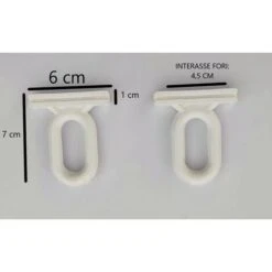 Braccetti Tende Da Sole In Alluminio 70 Cm Coppia Kit Con Occhioli E Ganci Vari Colori -Vendite VIDAXL 73149046 4