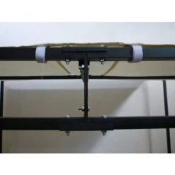 Gazebo Pergola Da Muro Metri 3x2,5 In Ferro E Metallo Nero Telo Ecrù Da Giardino Bar Terrazzo Piscina Per Esterno Trattamento Antiruggine -Vendite VIDAXL 7469843 5