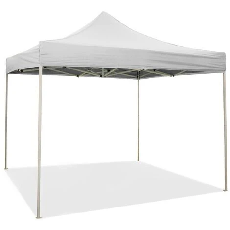 Gazebo Pieghevole Richiudibile Telescopico 3x3 M. Telo Bianco Per Mercato Fiera Manifestazioni Sagra Campeggio Giardino Telo Plastificato Impermeabile Anti Pioggia 1 Gazebo Pieghevole Richiudibile Telescopico 3x3 M. Telo Bianco Per Mercato Fiera Manifestazioni Sagra Campeggio Giardino Telo Plastificato Impermeabile Anti Pioggia