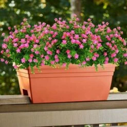 Fiori Artificiali, Resistenti Ai Raggi UV, Piante Di Bosso, Cespugli, 8 Pezzi, Plastica Artificiale, Verde Per Interni E Fuori, Traboccante A Casa, Ufficio, Matrimonio, Fattoria, Decorazione (rosa) -Vendite VIDAXL 78062254 4