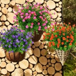 Fiori Artificiali, Resistenti Ai Raggi UV, Piante Di Bosso, Cespugli, 8 Pezzi, Plastica Artificiale, Verde Per Interni E Fuori, Traboccante A Casa, Ufficio, Matrimonio, Fattoria, Decorazione (rosa) -Vendite VIDAXL 78062254 5