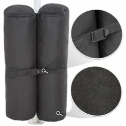 4 Zavorre Per Gazebo In Poliestere - Pesi Per Gazebo -Vendite VIDAXL 8008248 4