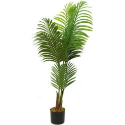 DYHF Palma Artificiale Pianta Tropicale Finta Con Vaso - Altezza 110cm 7 DYHF Palma Artificiale Pianta Tropicale Finta Con Vaso - Altezza 110cm -Vendite VIDAXL 81549003 3