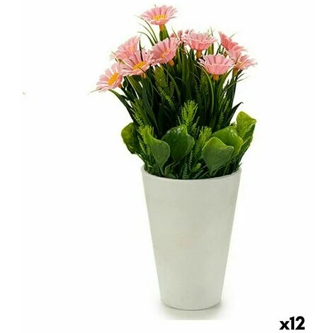 Pianta Decorativa Margarita Plastica (12 X 21 X 12 Cm) (12 Unità) 1 Pianta Decorativa Margarita Plastica (12 X 21 X 12 Cm) (12 Unità)