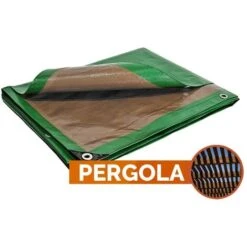 Bâches Direct Telone Da Esterni, Impermeabile, Per Costruzioni, 250 G/m², 3 X 5 M, Verde -Vendite VIDAXL 86644549 5