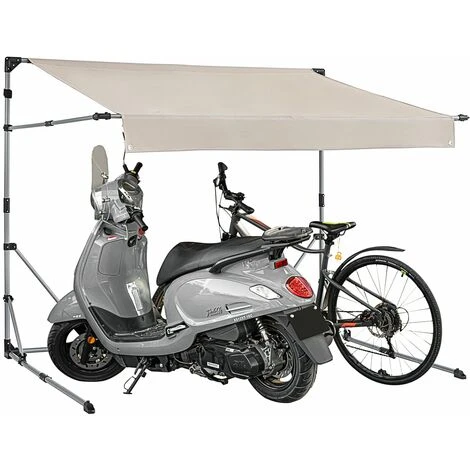 Tenda Da Garage, Tetto Multiuso, Garage Per Biciclette Pieghevole, Riparo Per Biciclette Da Esterno, 190x136x160cm, KLS13 SoBuy 1 Tenda Da Garage, Tetto Multiuso, Garage Per Biciclette Pieghevole, Riparo Per Biciclette Da Esterno, 190x136x160cm, KLS13 SoBuy