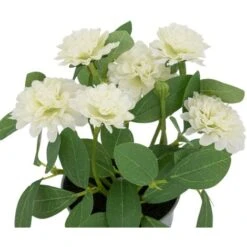 Fiori Artificiali, Vaso In Zinco, H20 Cm - Atmosphera Créateur D'intérieur 7 Fiori Artificiali, Vaso In Zinco, H20 Cm - Atmosphera Créateur D'intérieur -Vendite VIDAXL 90566068 3