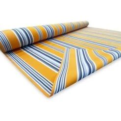 TESSUTO Tenda SOLE VERTIGO Da Esterno GIARDINO Balcone A METRO Impermeabile E Idrorepellente Altezza Cm. 150 Righino Giallo -Vendite VIDAXL 90622026 5