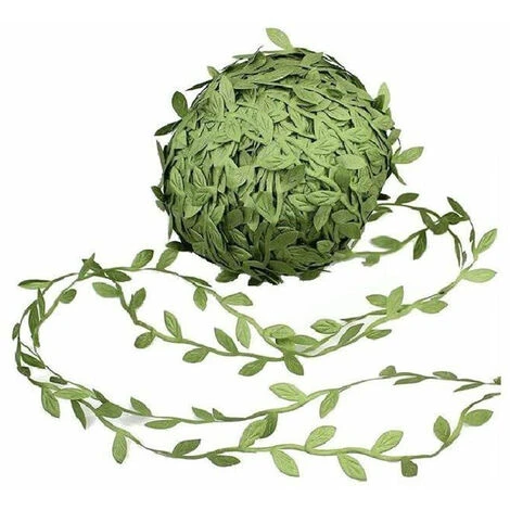 LangRay Foglie Verdi Artigianato Da Cucire, Nastro Foglia Di Vite, Fogliame Di Simulazione Foglia Finta, Verde, Usato Per Decorare La Parete Di Casa, Materiale In Tessuto, Festa Di Nozze Antica, 20 M 1 LangRay Foglie Verdi Artigianato Da Cucire, Nastro Foglia Di Vite, Fogliame Di Simulazione Foglia Finta, Verde, Usato Per Decorare La Parete Di Casa, Materiale In Tessuto, Festa Di Nozze Antica, 20 M