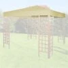Top Di Ricambio Per Gazebo - Poliestere Beige - FERLIVING 3x3 MT