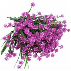 8 Fasci Di Fiori Finti Artificiali All'aperto Arbusti Piante Resistenti Ai Raggi UV Piante Di Plastica Piante Da Appendere All'aperto Per Interni Giardino Portico Fioriera Maria's House -Vendite VIDAXL 92048448 3