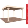 Gazebo Da Giardino In Legno Lamellare D'Abete Nordico - Cm 350X350cm - Italfromgiard4