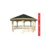 Gazebo Da Giardino In Legno Lamellare D'Abete Nordico - Cm 465(diametro) - Italfromgiard3