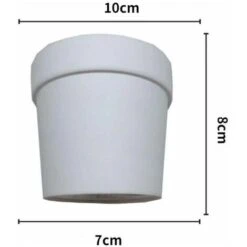 Piante Artificiali, Fiori Artificiali, Orchidee Di Simulazione, Piante In Vaso Di Eucalipto, Piante Verdi, Decorazioni Per La Casa, Decorazioni Per Finestre, Piccole Piante In Vaso Di Fiori (arancione -Vendite VIDAXL 95221457 5