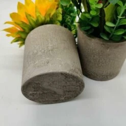 GTA 2 Pezzi Girasoli Artificiali In Vaso, Fiori Finti In Vaso Centrotavola Di Fiori Artificiali Pianta Artificiale Per La Decorazione Della Festa Nuziale -Vendite VIDAXL 95748737 5