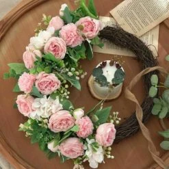 2 Pezzi Rosa Peonia Finta Fiori Di Seta Bouquet Centrotavola Di Fiori Peonia Composizione Floreale Per Matrimonio Fiori Artificiali Per La Decorazione Festa In Ufficio Decorazione Della Casa (arrosto) -Vendite VIDAXL 95769804 3