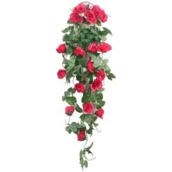 1 Pz 90 Cm Ghirlanda Di Rose Artificiali Rosse Fiori Finti Ghirlanda Di Edera Piante Appese Decorazione Di Nozze 7 1 Pz 90 Cm Ghirlanda Di Rose Artificiali Rosse Fiori Finti Ghirlanda Di Edera Piante Appese Decorazione Di Nozze -Vendite VIDAXL 95930924 3