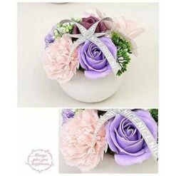 Vaso Da Fiori Artificiale In Vaso Di Plastica - Per Interni Ed Esterni - Decorazione Da Giardino ， E -Vendite VIDAXL 96205567 3