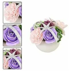 Vaso Da Fiori Artificiale In Vaso Di Plastica - Per Interni Ed Esterni - Decorazione Da Giardino ， E -Vendite VIDAXL 96205567 4