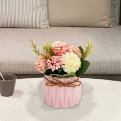 Fiori Di Ortensia Artificiale In Vaso Con Vaso In Ceramica, Varietà Di Palline Di Fiori In Seta Finta Bonsai Per Decorazioni Interne Per Camera Da Letto, Matrimoni, Scrivania, Decorazioni Per Davanzal 9 Fiori Di Ortensia Artificiale In Vaso Con Vaso In Ceramica, Varietà Di Palline Di Fiori In Seta Finta Bonsai Per Decorazioni Interne Per Camera Da Letto, Matrimoni, Scrivania, Decorazioni Per Davanzal -Vendite VIDAXL 96205919 5