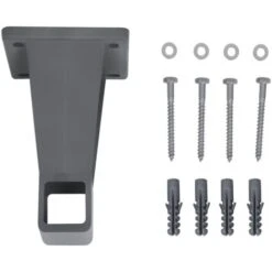 Songmics Staffa Da Parete Per Tende, Adatto A Tutte Le Tende Laterali -Vendite VIDAXL 96923297 4