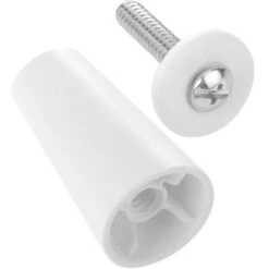 PrixPrime - Battute Per Tende A Rullo In Bianco 40 Mm 25 Unità -Vendite VIDAXL 97191213 4